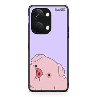 Thumbnail for OnePlus Nord 3 Pig Love 2 Θήκη Αγίου Βαλεντίνου από τη Smartfits με σχέδιο στο πίσω μέρος και μαύρο περίβλημα | Smartphone case with colorful back and black bezels by Smartfits