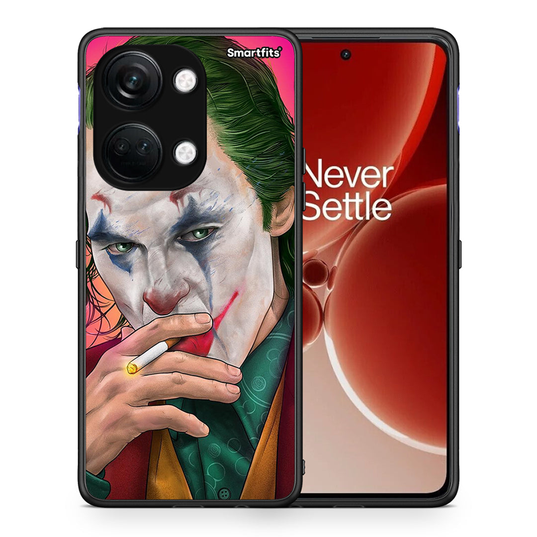 Θήκη OnePlus Nord 3 JokesOnU PopArt από τη Smartfits με σχέδιο στο πίσω μέρος και μαύρο περίβλημα | OnePlus Nord 3 JokesOnU PopArt case with colorful back and black bezels