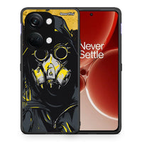 Thumbnail for Θήκη OnePlus Nord 3 Mask PopArt από τη Smartfits με σχέδιο στο πίσω μέρος και μαύρο περίβλημα | OnePlus Nord 3 Mask PopArt case with colorful back and black bezels