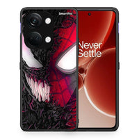 Thumbnail for Θήκη OnePlus Nord 3 SpiderVenom PopArt από τη Smartfits με σχέδιο στο πίσω μέρος και μαύρο περίβλημα | OnePlus Nord 3 SpiderVenom PopArt case with colorful back and black bezels