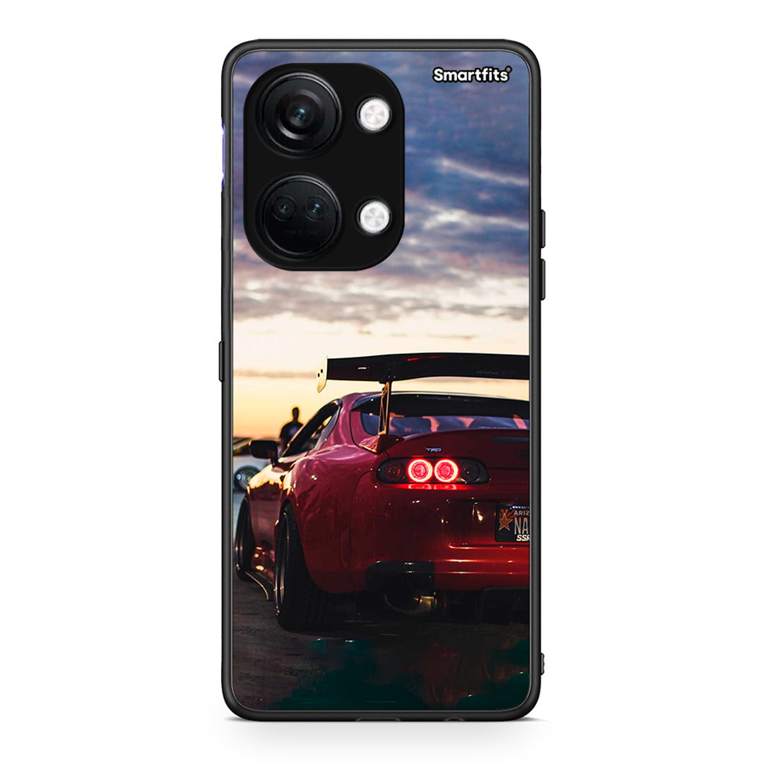 OnePlus Nord 3 Racing Supra θήκη από τη Smartfits με σχέδιο στο πίσω μέρος και μαύρο περίβλημα | Smartphone case with colorful back and black bezels by Smartfits