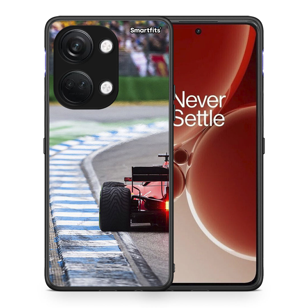 Θήκη OnePlus Nord 3 Racing Vibes από τη Smartfits με σχέδιο στο πίσω μέρος και μαύρο περίβλημα | OnePlus Nord 3 Racing Vibes case with colorful back and black bezels