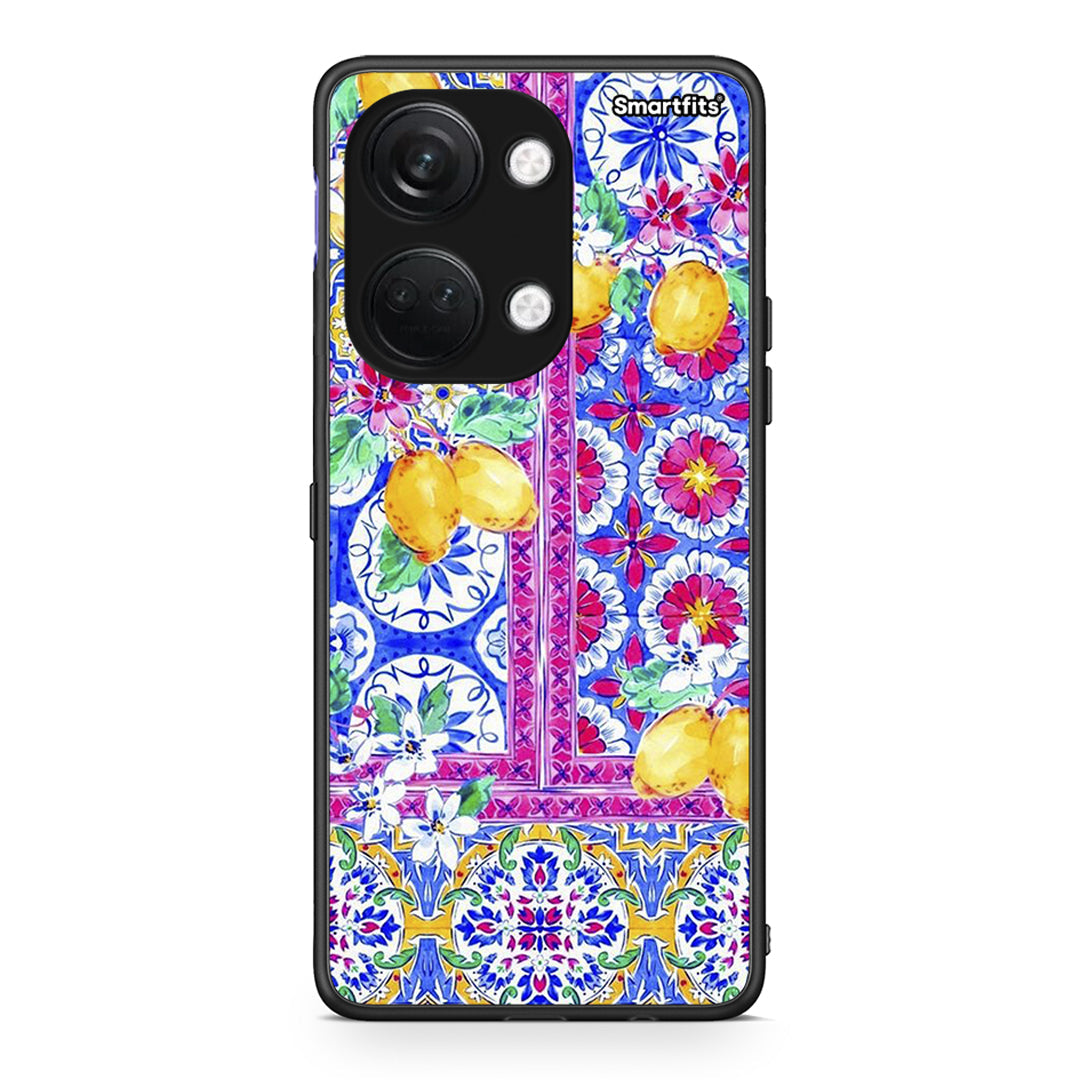 OnePlus Nord 3 Retro Spring θήκη από τη Smartfits με σχέδιο στο πίσω μέρος και μαύρο περίβλημα | Smartphone case with colorful back and black bezels by Smartfits