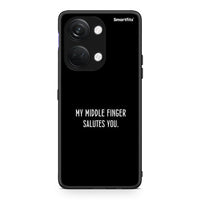 Thumbnail for OnePlus Nord 3 Salute θήκη από τη Smartfits με σχέδιο στο πίσω μέρος και μαύρο περίβλημα | Smartphone case with colorful back and black bezels by Smartfits