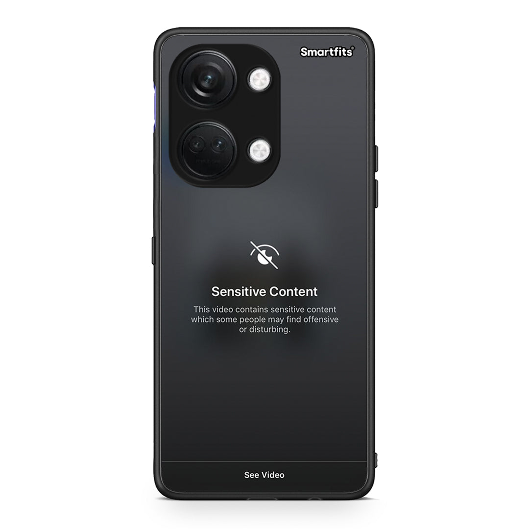 OnePlus Nord 3 Sensitive Content θήκη από τη Smartfits με σχέδιο στο πίσω μέρος και μαύρο περίβλημα | Smartphone case with colorful back and black bezels by Smartfits