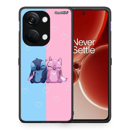 Θήκη OnePlus Nord 3 Stitch And Angel από τη Smartfits με σχέδιο στο πίσω μέρος και μαύρο περίβλημα | OnePlus Nord 3 Stitch And Angel case with colorful back and black bezels