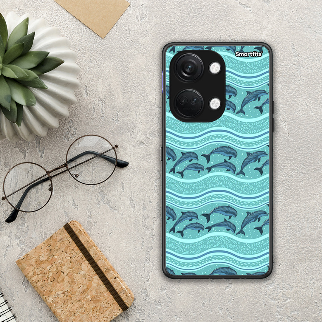 Swimming Dolphins - OnePlus Nord 3 θήκη