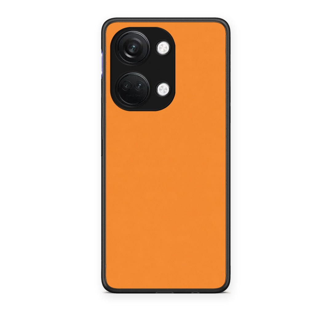 Θήκη OnePlus Nord 3 Tangerine Orange από τη Smartfits με σχέδιο στο πίσω μέρος και μαύρο περίβλημα | OnePlus Nord 3 Tangerine Orange case with colorful back and black bezels