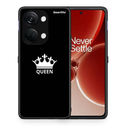 Θήκη OnePlus Nord 3 Queen Valentine από τη Smartfits με σχέδιο στο πίσω μέρος και μαύρο περίβλημα | OnePlus Nord 3 Queen Valentine case with colorful back and black bezels