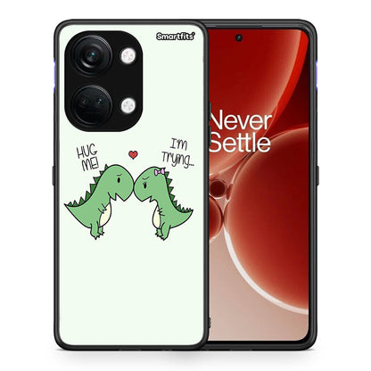 Θήκη OnePlus Nord 3 Rex Valentine από τη Smartfits με σχέδιο στο πίσω μέρος και μαύρο περίβλημα | OnePlus Nord 3 Rex Valentine case with colorful back and black bezels