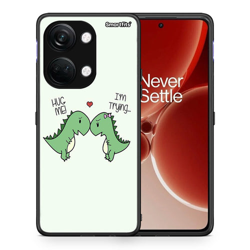 Θήκη OnePlus Nord 3 Rex Valentine από τη Smartfits με σχέδιο στο πίσω μέρος και μαύρο περίβλημα | OnePlus Nord 3 Rex Valentine case with colorful back and black bezels