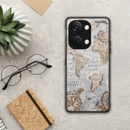 World Map - OnePlus Nord 3 θήκη