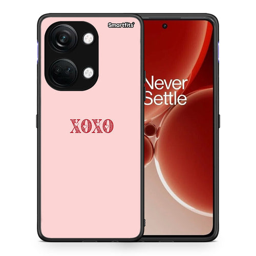 Θήκη OnePlus Nord 3 XOXO Love από τη Smartfits με σχέδιο στο πίσω μέρος και μαύρο περίβλημα | OnePlus Nord 3 XOXO Love case with colorful back and black bezels