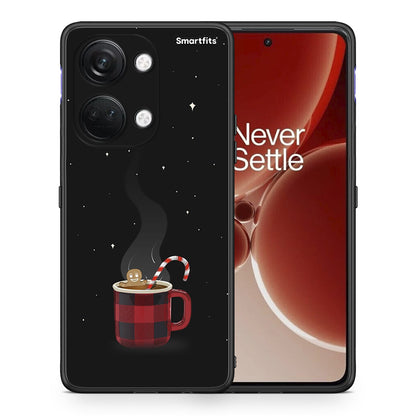 Θήκη OnePlus Nord 3 Xmas Bathing από τη Smartfits με σχέδιο στο πίσω μέρος και μαύρο περίβλημα | OnePlus Nord 3 Xmas Bathing case with colorful back and black bezels