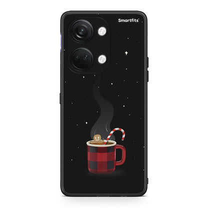 OnePlus Nord 3 Xmas Bathing θήκη από τη Smartfits με σχέδιο στο πίσω μέρος και μαύρο περίβλημα | Smartphone case with colorful back and black bezels by Smartfits
