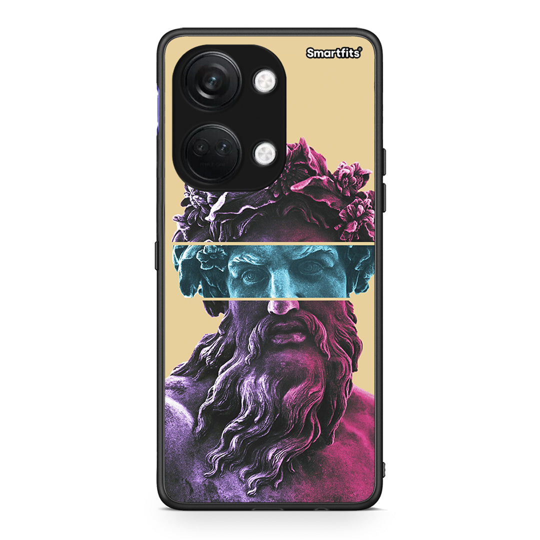 OnePlus Nord 3 Zeus Art Θήκη Αγίου Βαλεντίνου από τη Smartfits με σχέδιο στο πίσω μέρος και μαύρο περίβλημα | Smartphone case with colorful back and black bezels by Smartfits