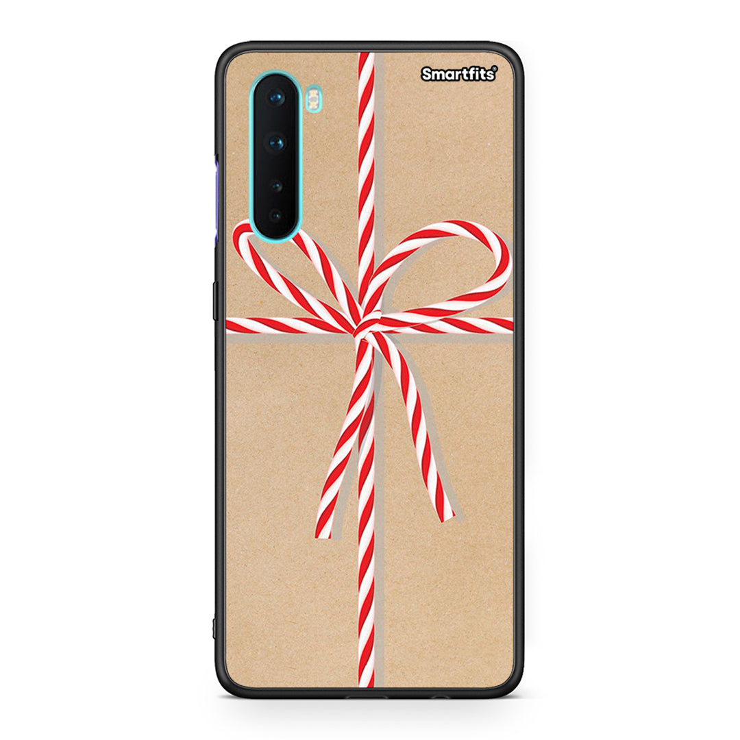 OnePlus Nord 5G Christmas Gift θήκη από τη Smartfits με σχέδιο στο πίσω μέρος και μαύρο περίβλημα | Smartphone case with colorful back and black bezels by Smartfits