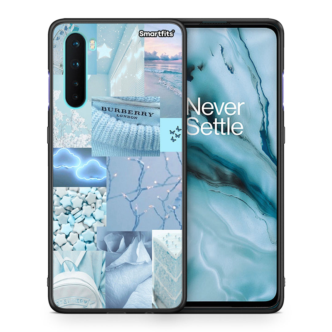 Θήκη OnePlus Nord 5G Ciel Aesthetic Collage από τη Smartfits με σχέδιο στο πίσω μέρος και μαύρο περίβλημα | OnePlus Nord 5G Ciel Aesthetic Collage case with colorful back and black bezels