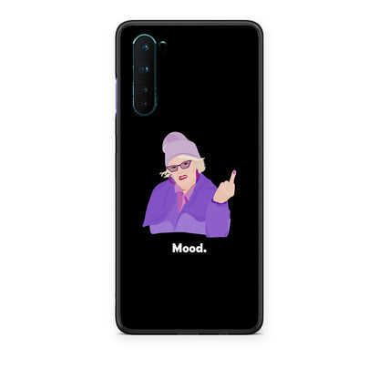 Θήκη OnePlus Nord 5G Grandma Mood Black από τη Smartfits με σχέδιο στο πίσω μέρος και μαύρο περίβλημα | OnePlus Nord 5G Grandma Mood Black case with colorful back and black bezels