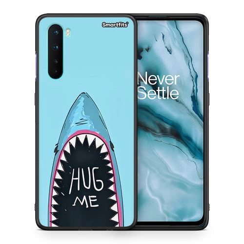 Θήκη OnePlus Nord 5G Hug Me από τη Smartfits με σχέδιο στο πίσω μέρος και μαύρο περίβλημα | OnePlus Nord 5G Hug Me case with colorful back and black bezels