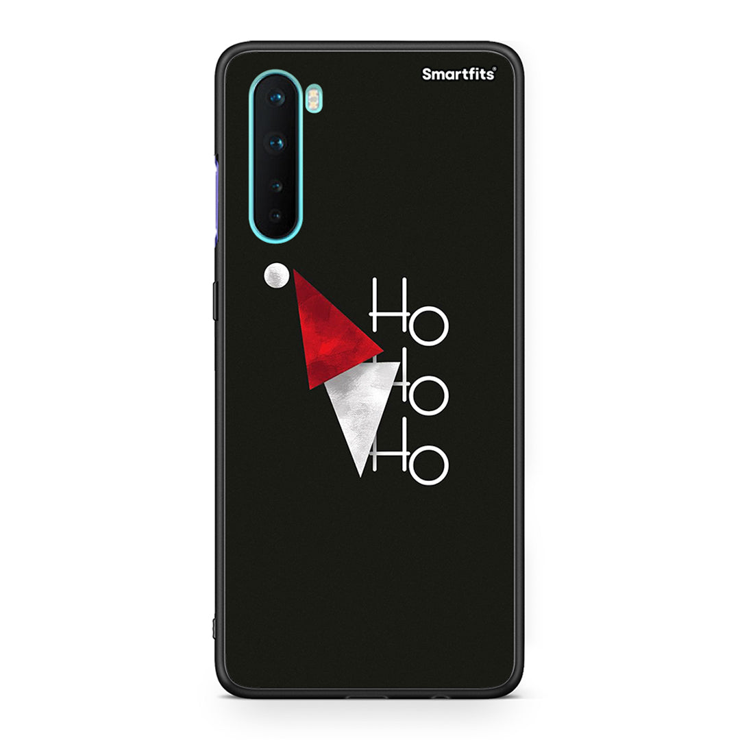 OnePlus Nord 5G Minimal Christmas θήκη από τη Smartfits με σχέδιο στο πίσω μέρος και μαύρο περίβλημα | Smartphone case with colorful back and black bezels by Smartfits