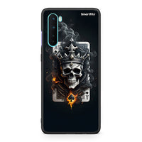 Thumbnail for OnePlus Nord 5G Skull King Ace θήκη από τη Smartfits με σχέδιο στο πίσω μέρος και μαύρο περίβλημα | Smartphone case with colorful back and black bezels by Smartfits