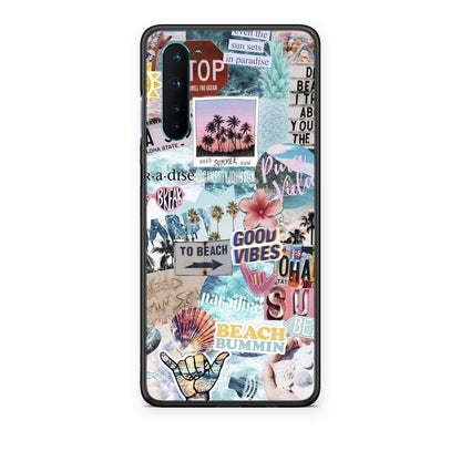 Θήκη OnePlus Nord 5G Summer Vibes από τη Smartfits με σχέδιο στο πίσω μέρος και μαύρο περίβλημα | OnePlus Nord 5G Summer Vibes case with colorful back and black bezels