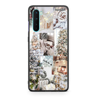 Thumbnail for OnePlus Nord 5G White Christmas θήκη από τη Smartfits με σχέδιο στο πίσω μέρος και μαύρο περίβλημα | Smartphone case with colorful back and black bezels by Smartfits