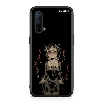 OnePlus Nord CE 5G Anime Girl θήκη από τη Smartfits με σχέδιο στο πίσω μέρος και μαύρο περίβλημα | Smartphone case with colorful back and black bezels by Smartfits
