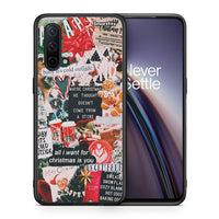 Thumbnail for Θήκη OnePlus Nord CE 5G Christmas Happiness από τη Smartfits με σχέδιο στο πίσω μέρος και μαύρο περίβλημα | OnePlus Nord CE 5G Christmas Happiness case with colorful back and black bezels