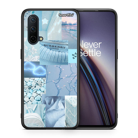 Θήκη OnePlus Nord CE 5G Ciel Aesthetic Collage από τη Smartfits με σχέδιο στο πίσω μέρος και μαύρο περίβλημα | OnePlus Nord CE 5G Ciel Aesthetic Collage case with colorful back and black bezels