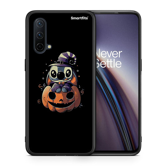 Θήκη OnePlus Nord CE 5G Halloween Stitch από τη Smartfits με σχέδιο στο πίσω μέρος και μαύρο περίβλημα | OnePlus Nord CE 5G Halloween Stitch case with colorful back and black bezels