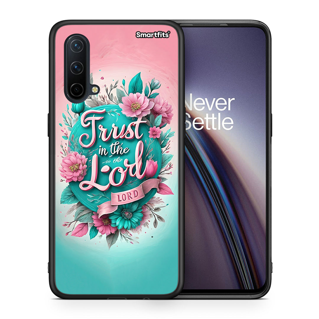 Θήκη OnePlus Nord CE 5G Lord Trust από τη Smartfits με σχέδιο στο πίσω μέρος και μαύρο περίβλημα | OnePlus Nord CE 5G Lord Trust case with colorful back and black bezels