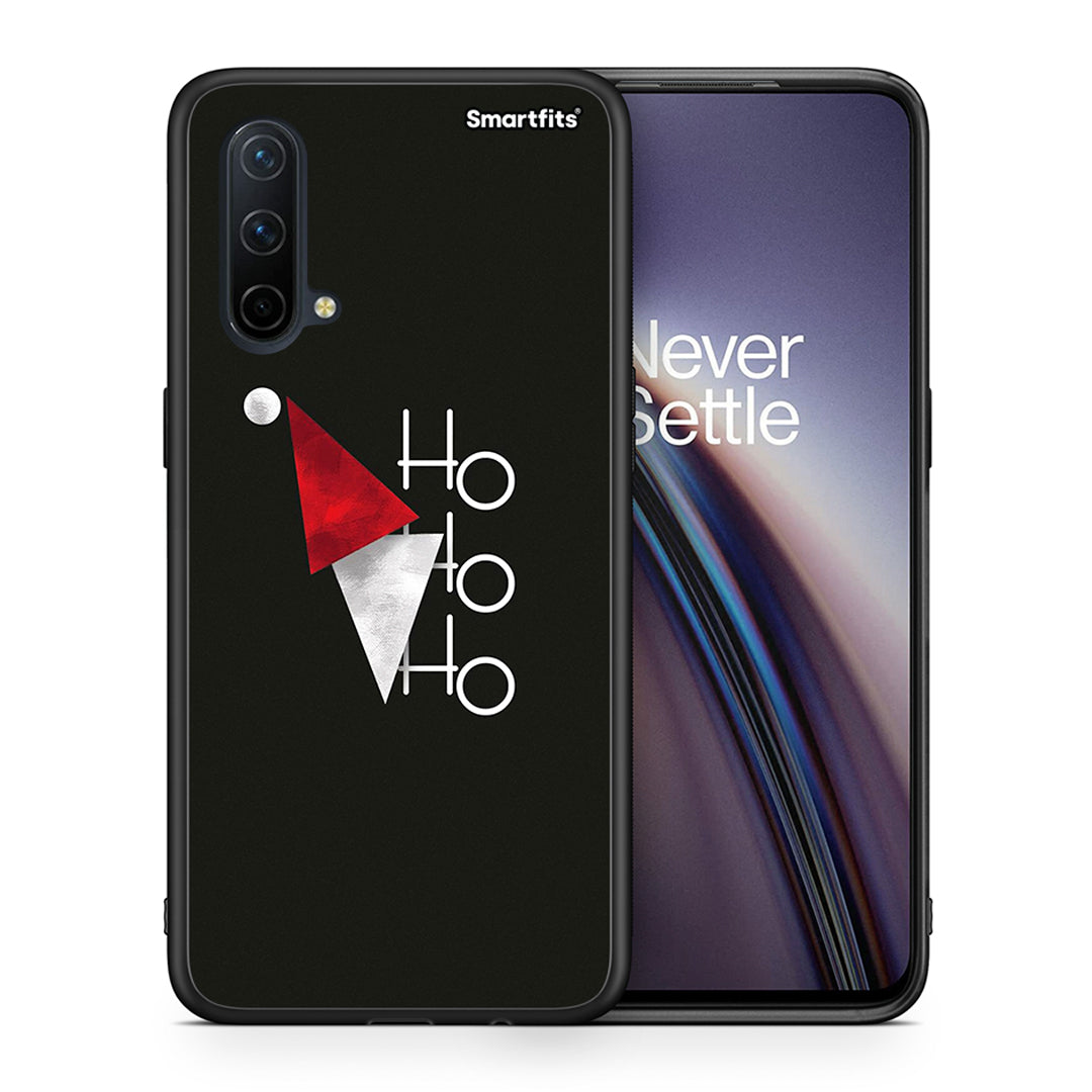 Θήκη OnePlus Nord CE 5G Minimal Christmas από τη Smartfits με σχέδιο στο πίσω μέρος και μαύρο περίβλημα | OnePlus Nord CE 5G Minimal Christmas case with colorful back and black bezels