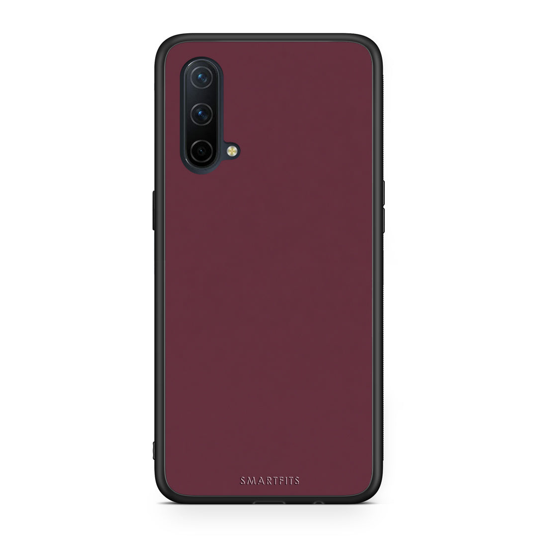 Θήκη OnePlus Nord CE 5G Muted Burgundy από τη Smartfits με σχέδιο στο πίσω μέρος και μαύρο περίβλημα | OnePlus Nord CE 5G Muted Burgundy case with colorful back and black bezels