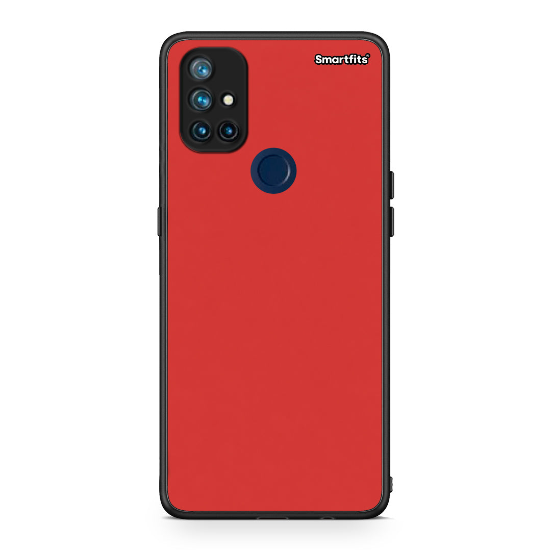 Θήκη OnePlus Nord N10 5G Poppy Red από τη Smartfits με σχέδιο στο πίσω μέρος και μαύρο περίβλημα | OnePlus Nord N10 5G Poppy Red case with colorful back and black bezels