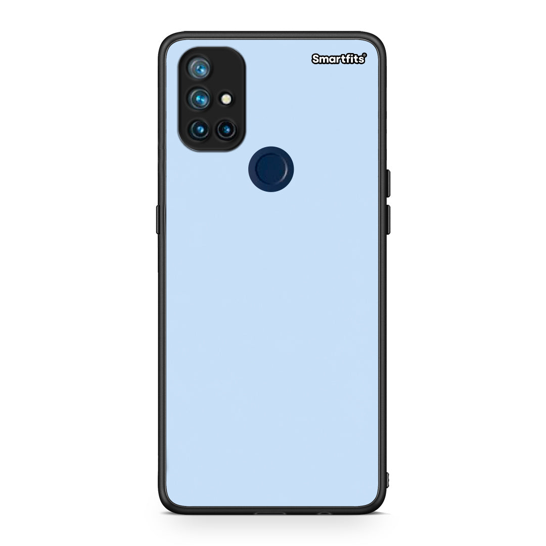 Θήκη OnePlus Nord N10 5G Powder Blue από τη Smartfits με σχέδιο στο πίσω μέρος και μαύρο περίβλημα | OnePlus Nord N10 5G Powder Blue case with colorful back and black bezels