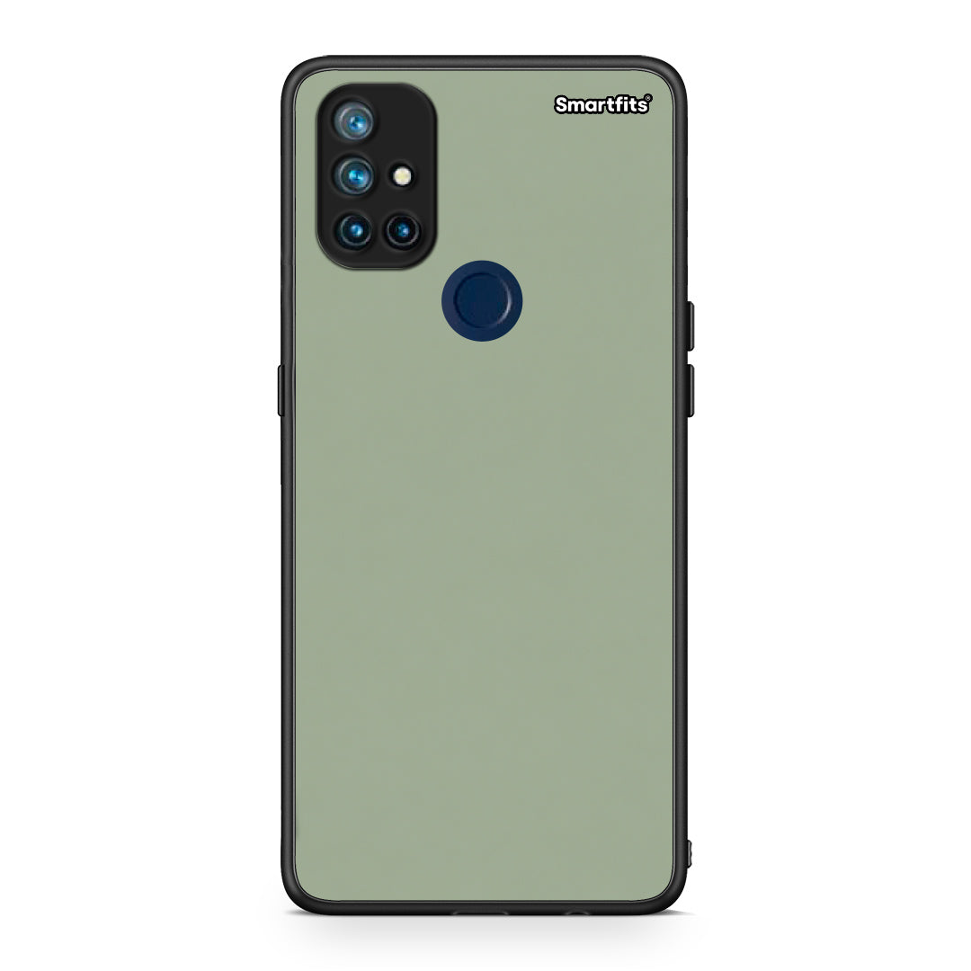 Θήκη OnePlus Nord N10 5G Sage Green από τη Smartfits με σχέδιο στο πίσω μέρος και μαύρο περίβλημα | OnePlus Nord N10 5G Sage Green case with colorful back and black bezels