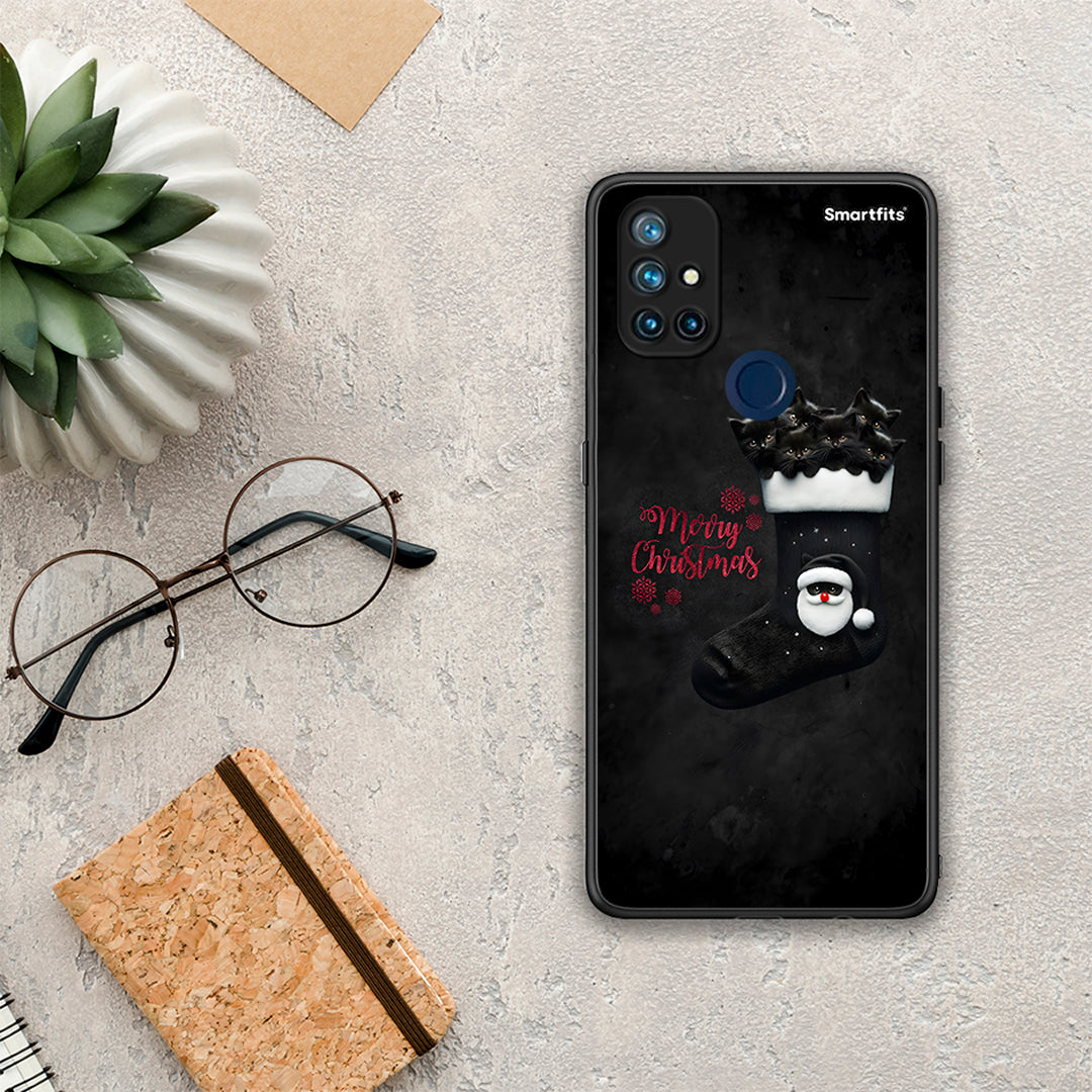 Merry Cat Christmas - OnePlus Nord N10 5G θήκη