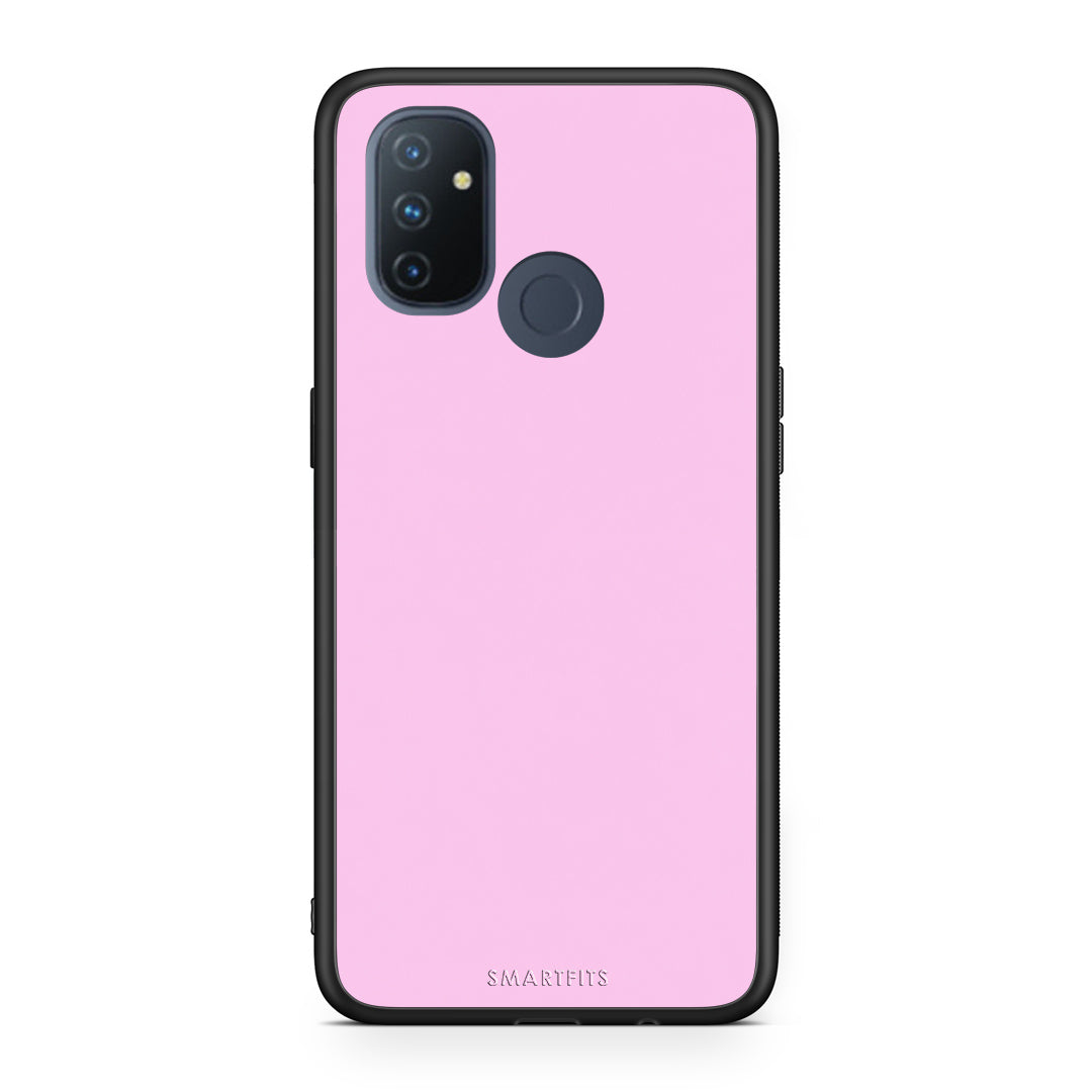Θήκη OnePlus Nord N100 Cotton Candy Pink από τη Smartfits με σχέδιο στο πίσω μέρος και μαύρο περίβλημα | OnePlus Nord N100 Cotton Candy Pink case with colorful back and black bezels