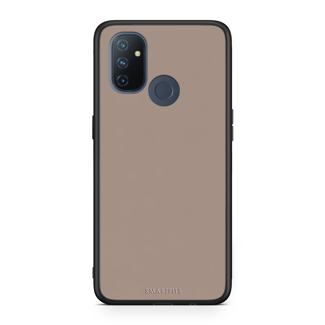 Θήκη OnePlus Nord N100 Warm Taupe από τη Smartfits με σχέδιο στο πίσω μέρος και μαύρο περίβλημα | OnePlus Nord N100 Warm Taupe case with colorful back and black bezels