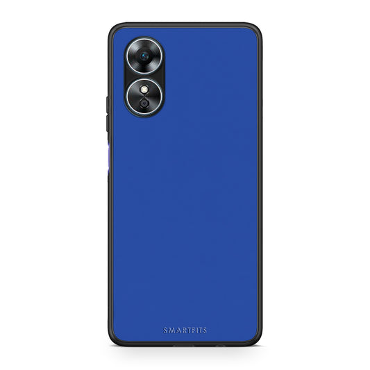Θήκη Oppo A17 Royal Blue από τη Smartfits με σχέδιο στο πίσω μέρος και μαύρο περίβλημα | Oppo A17 Royal Blue case with colorful back and black bezels