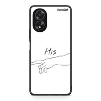 Thumbnail for Oppo A38 Aeshetic Love 2 Θήκη Αγίου Βαλεντίνου από τη Smartfits με σχέδιο στο πίσω μέρος και μαύρο περίβλημα | Smartphone case with colorful back and black bezels by Smartfits