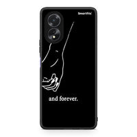 Thumbnail for Oppo A38 Always & Forever 2 Θήκη Αγίου Βαλεντίνου από τη Smartfits με σχέδιο στο πίσω μέρος και μαύρο περίβλημα | Smartphone case with colorful back and black bezels by Smartfits