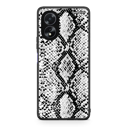 24 - Oppo A38 White Snake Animal case, cover, bumper