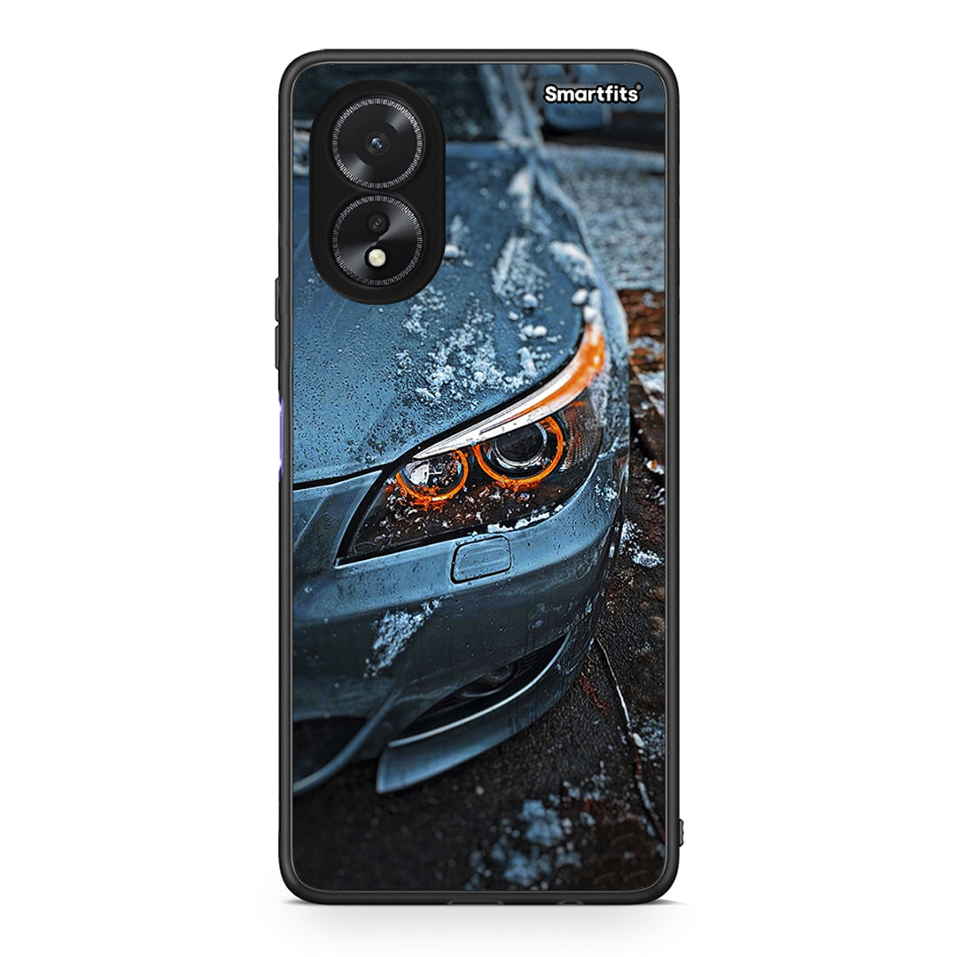 Oppo A18 Bmw E60 Θήκη από τη Smartfits με σχέδιο στο πίσω μέρος και μαύρο περίβλημα | Smartphone case with colorful back and black bezels by Smartfits