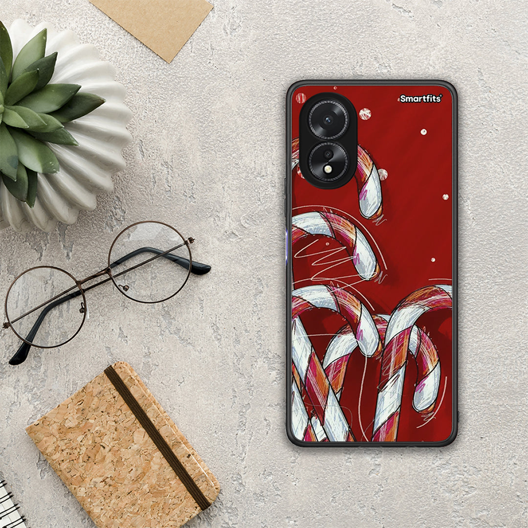 Candy Cane - Oppo A38 θήκη