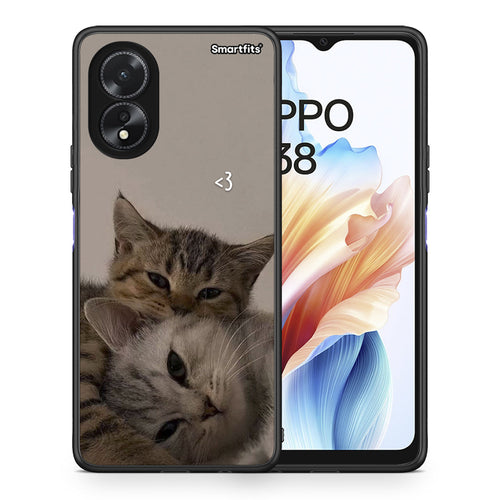 Cats In Love - Oppo A38 θήκη