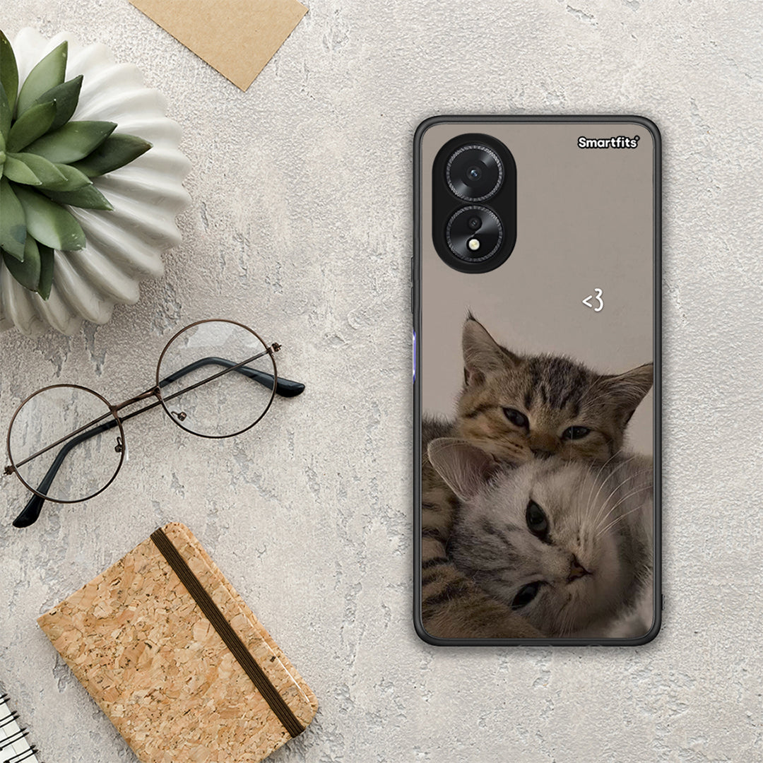 Cats In Love - Oppo A18 θήκη