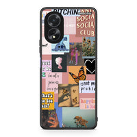 Thumbnail for Oppo A38 Collage Bitchin Θήκη Αγίου Βαλεντίνου από τη Smartfits με σχέδιο στο πίσω μέρος και μαύρο περίβλημα | Smartphone case with colorful back and black bezels by Smartfits